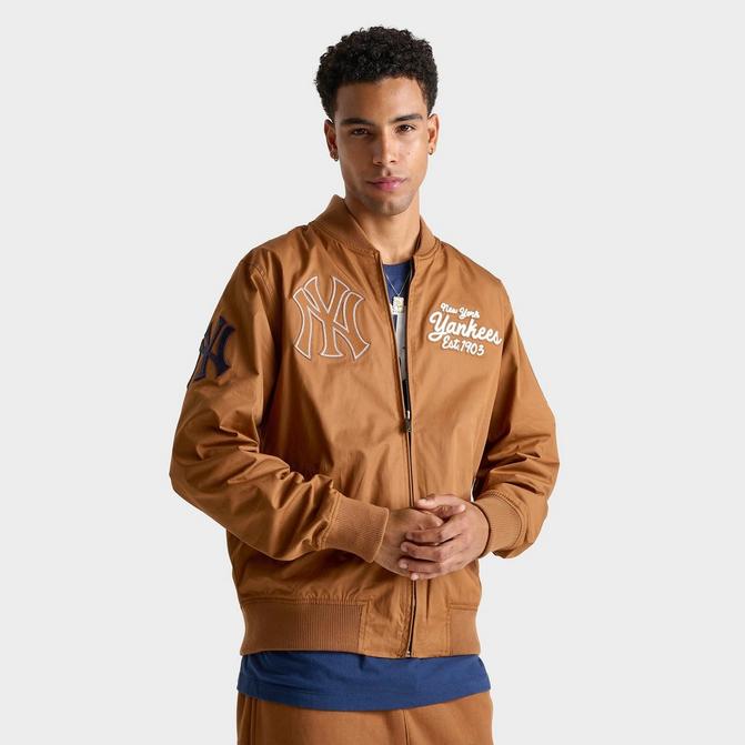 Men s Pro Standard New York Yankees MLB Paint The City Twill Bomber Jacket