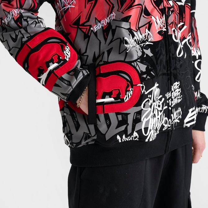 Men's Ecko Graffiti Graphic Full-Zip Hoodie| Finish Line