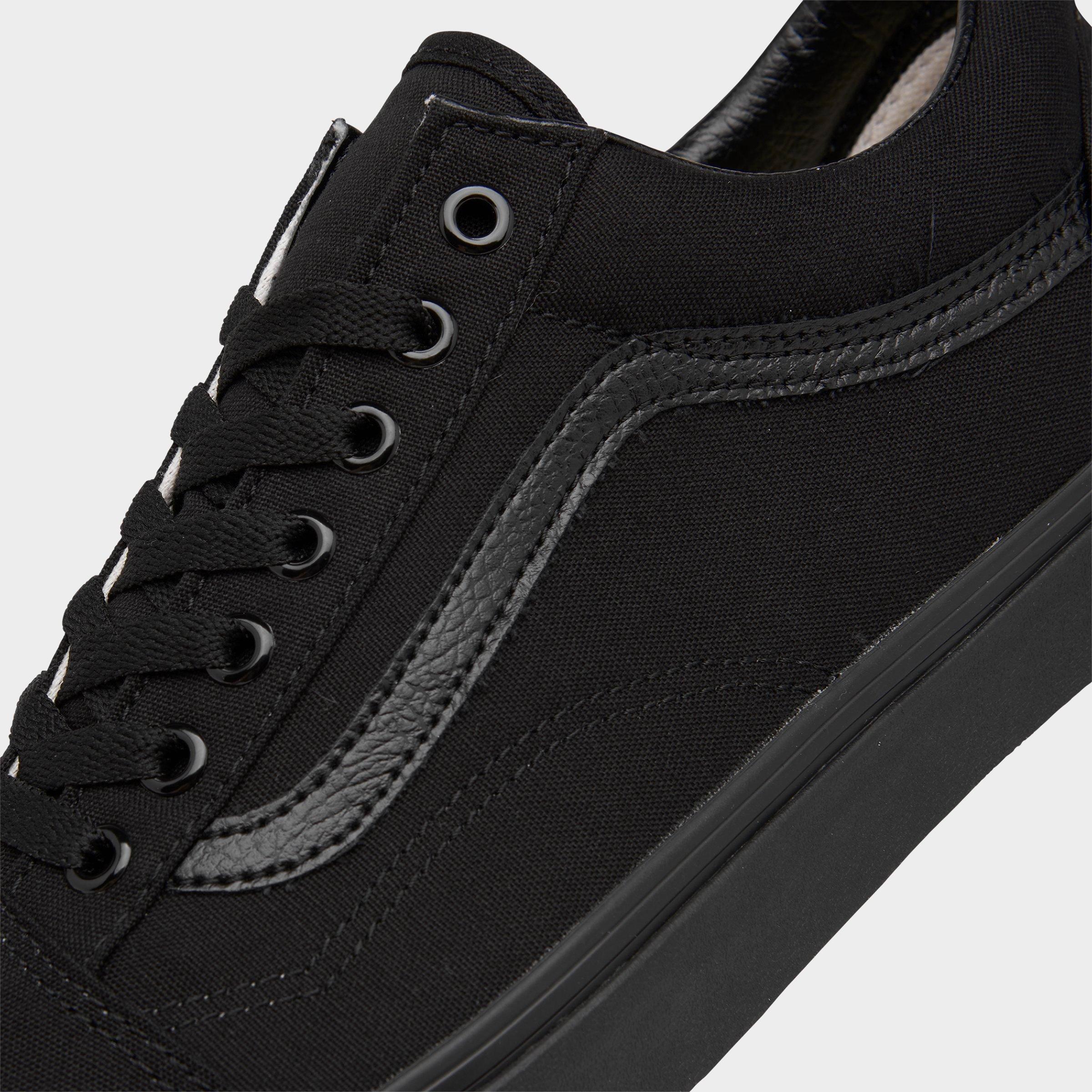 vans black colour shoes