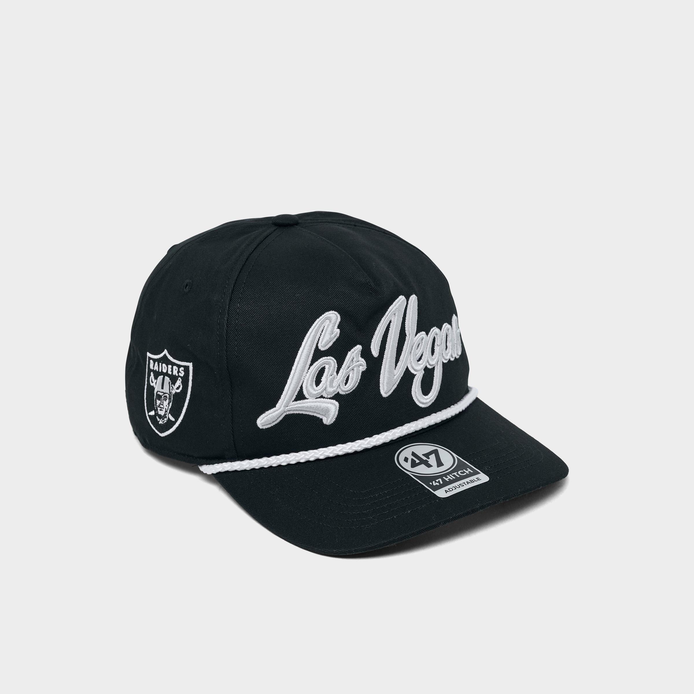 47 Las Vegas Raiders NFL Overhand HITCH Snapback Hat | Finish Line