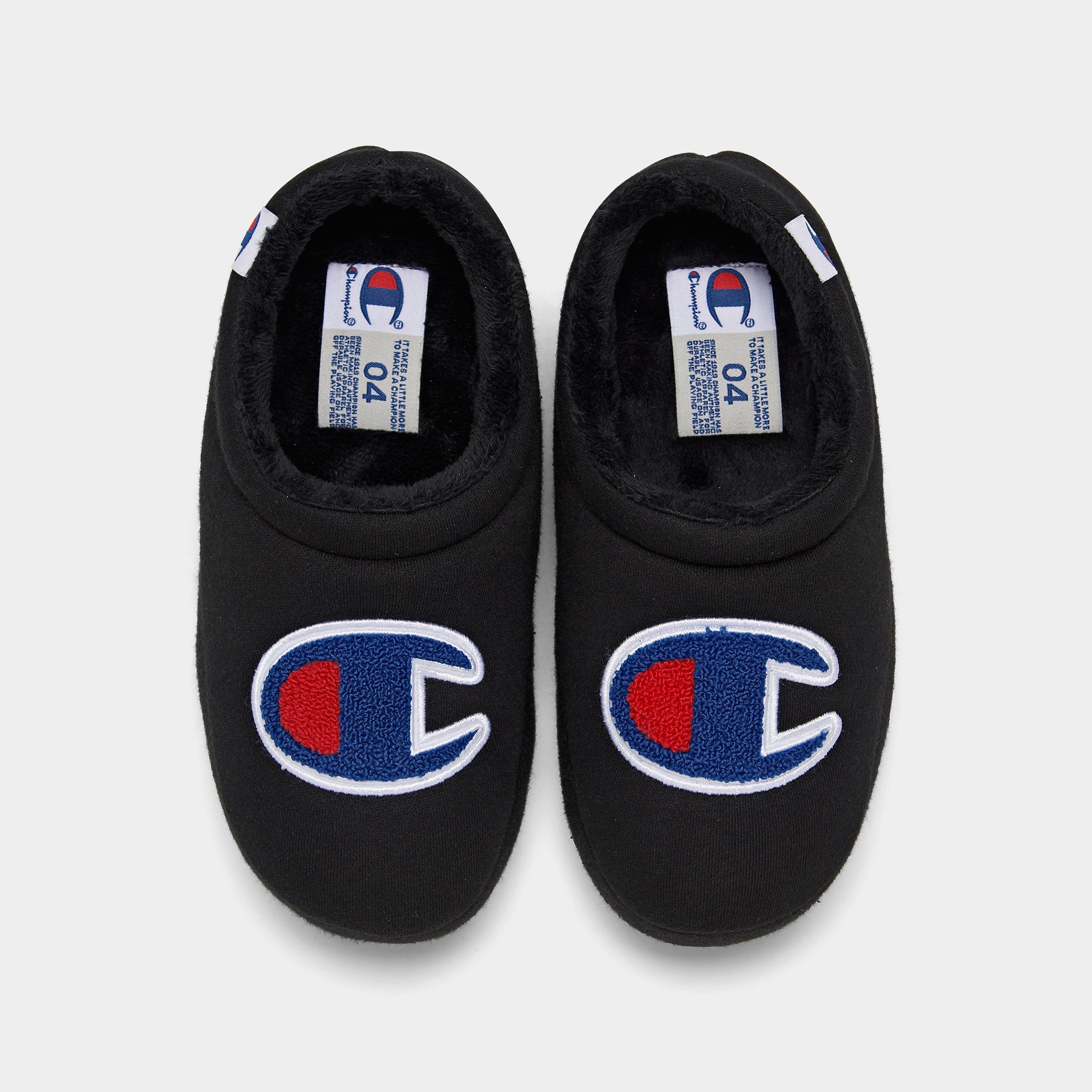 black champion slippers