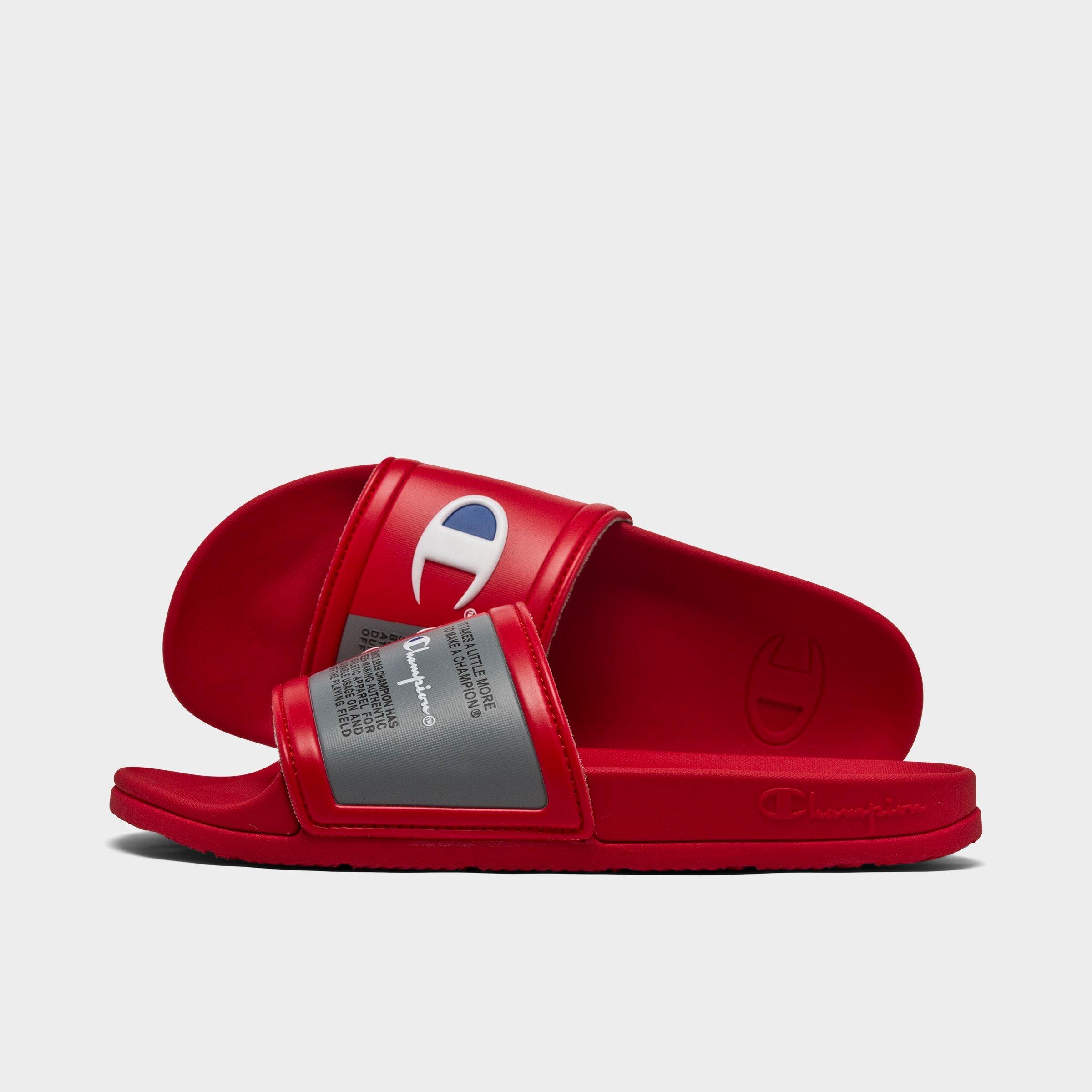 champion slides finish line