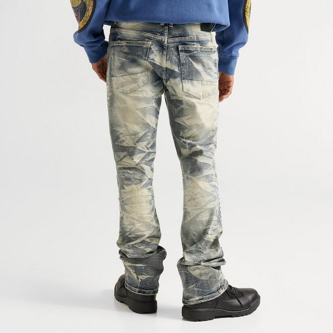 Men's Smoke Rise Maximalist Studded Flare Denim Jeans
