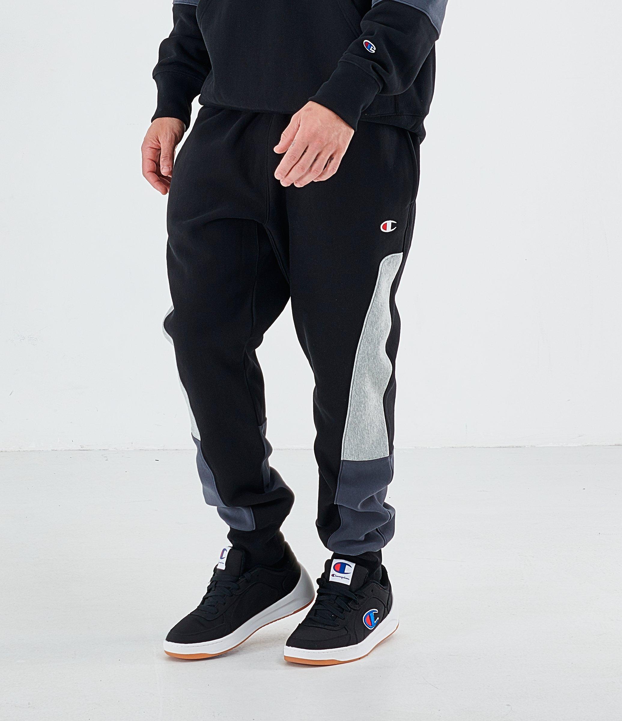 champion color block pants