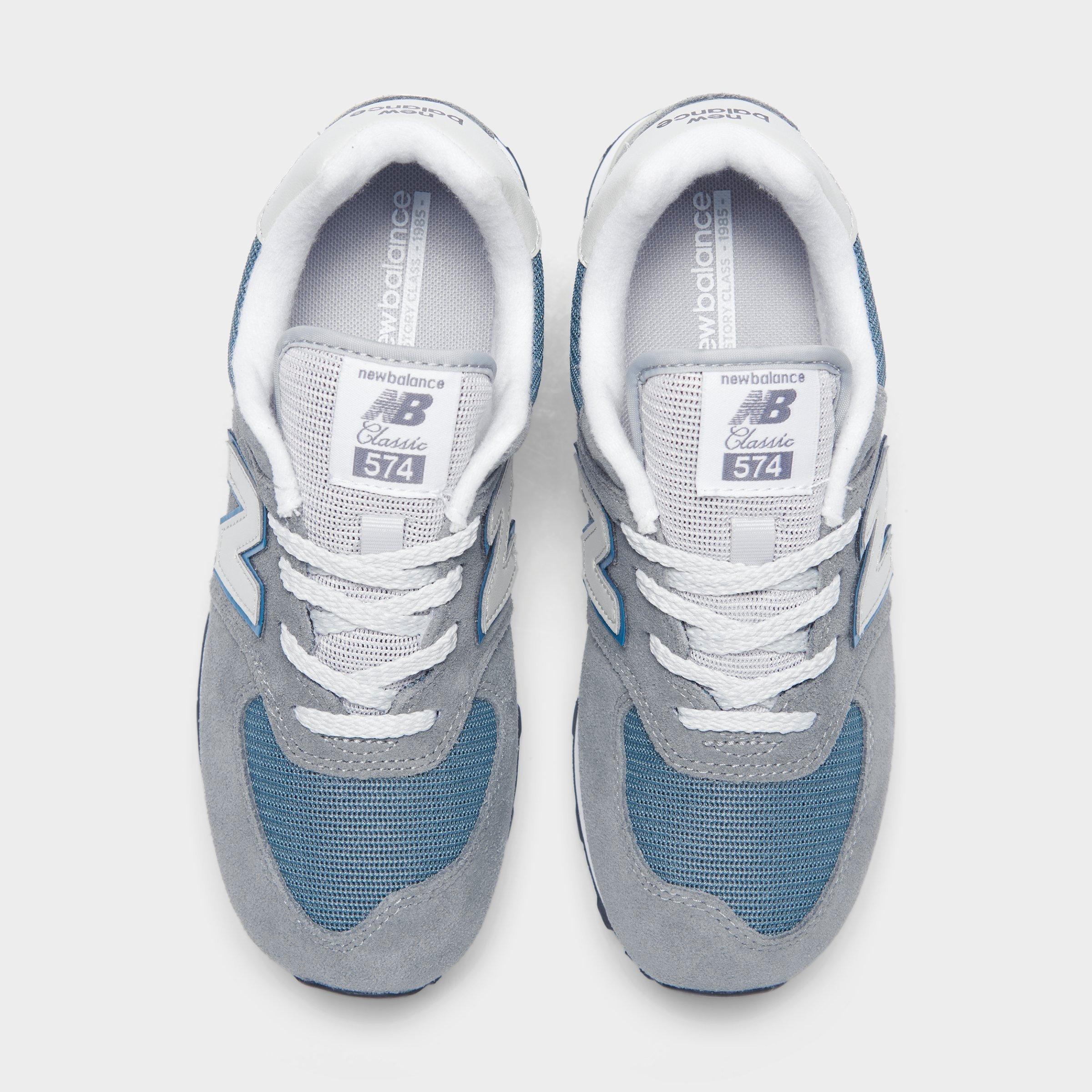 new balance 574 kids Silver