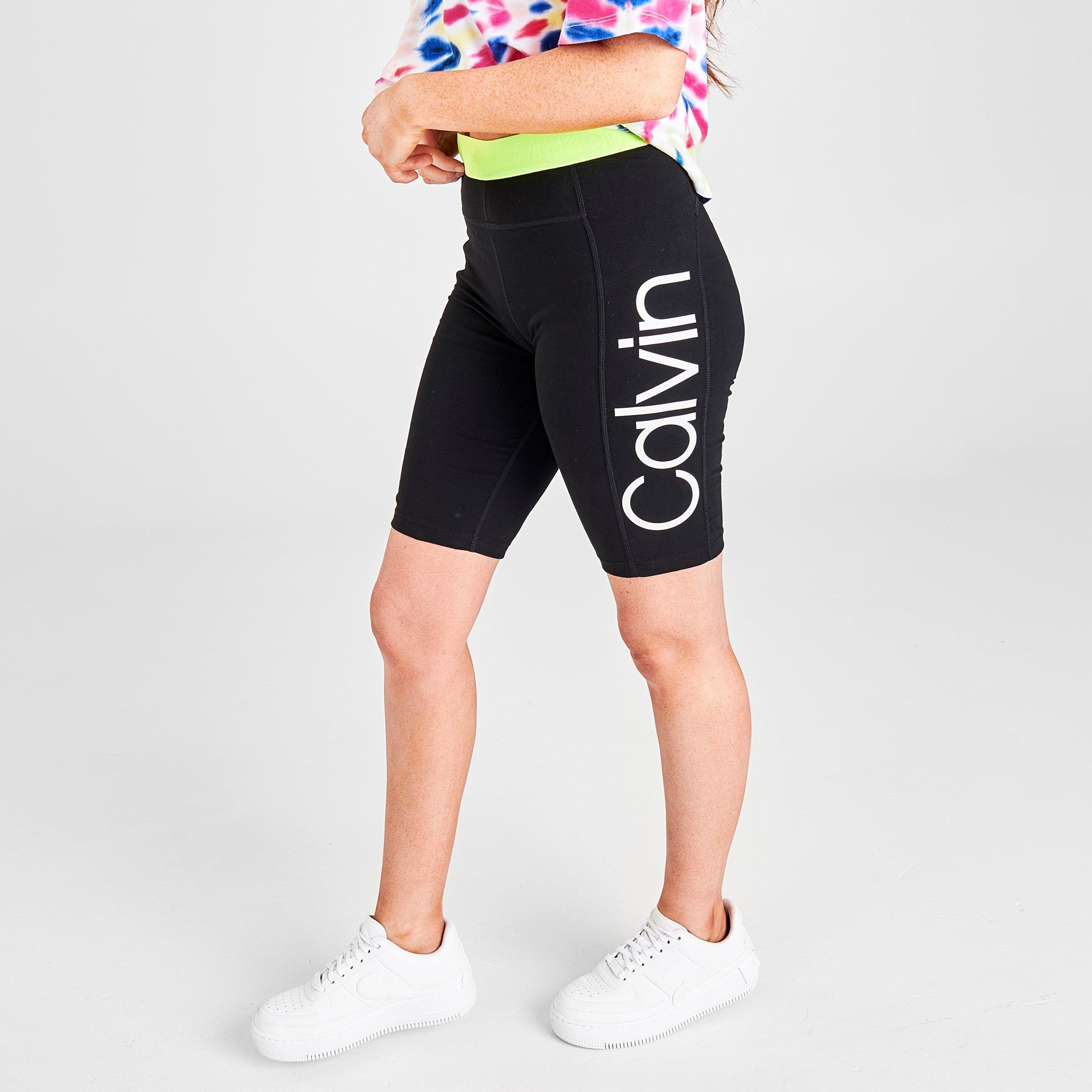 calvin klein cycle shorts womens