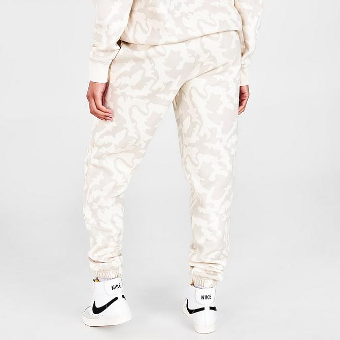 Back Right view of Women's Pink Soda Sport Haze Hue Jogger Pants in Off White/Grey Haze Click to zoom