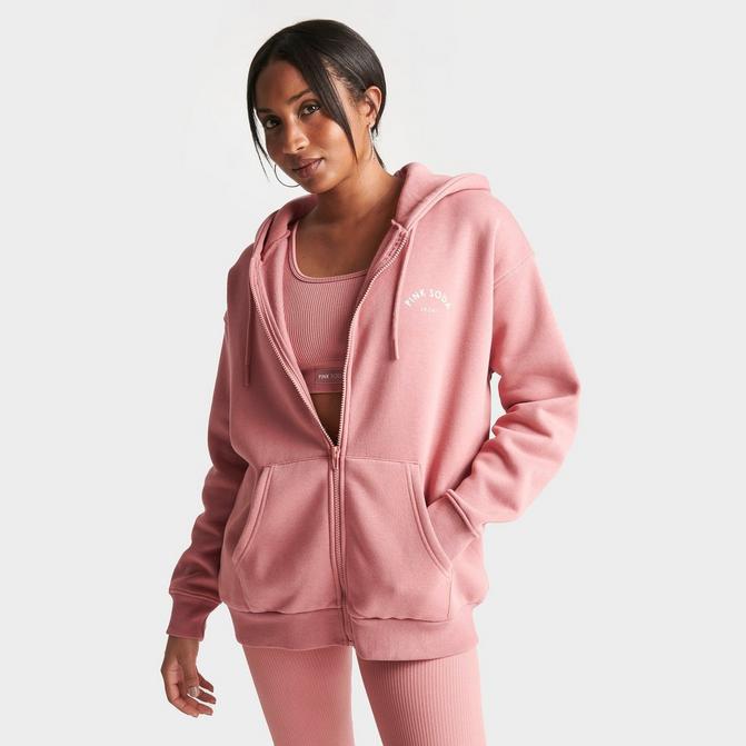 Women s Pink Soda Sport Vincente Full Zip Hoodie Finish Line