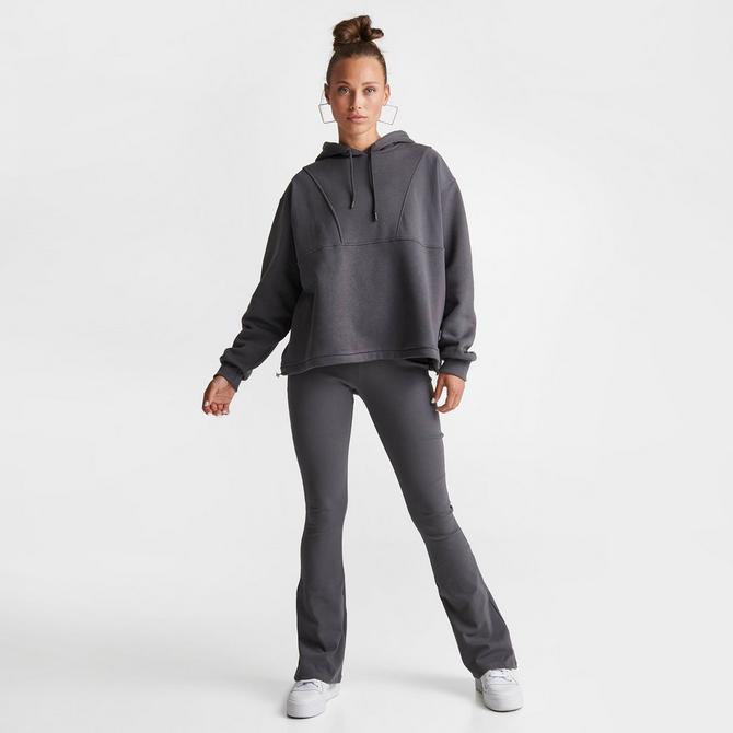 Women Black Polo Sport Fleece Sweatpant