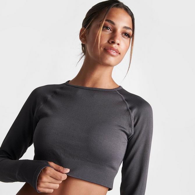 Black Pink Soda Sport Maternity Core Long Sleeve Top - JD Sports NZ