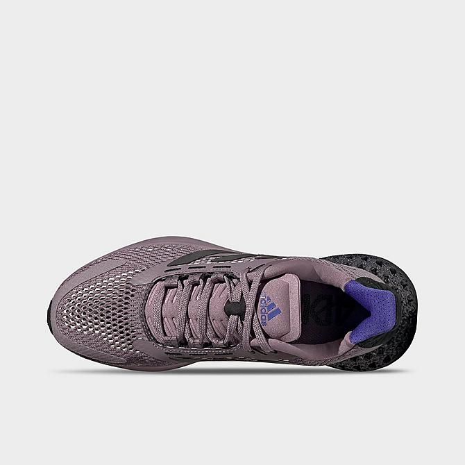 Back view of Women's adidas 4D FWD_Pulse Running Shoes in Legacy Purple/Core Black/Carbon Click to zoom