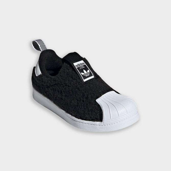 Little Kids' adidas Superstar Fuzzy Slip-On Casual Line