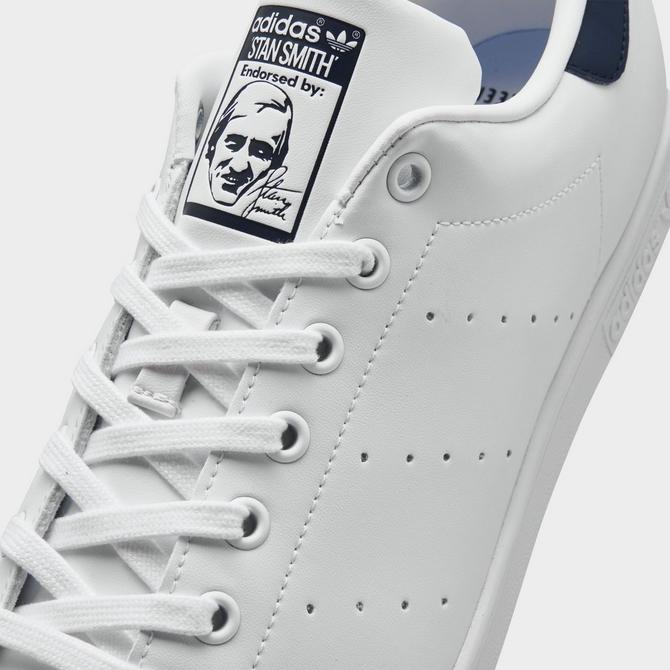 Womens adidas stan smith white clearance navy