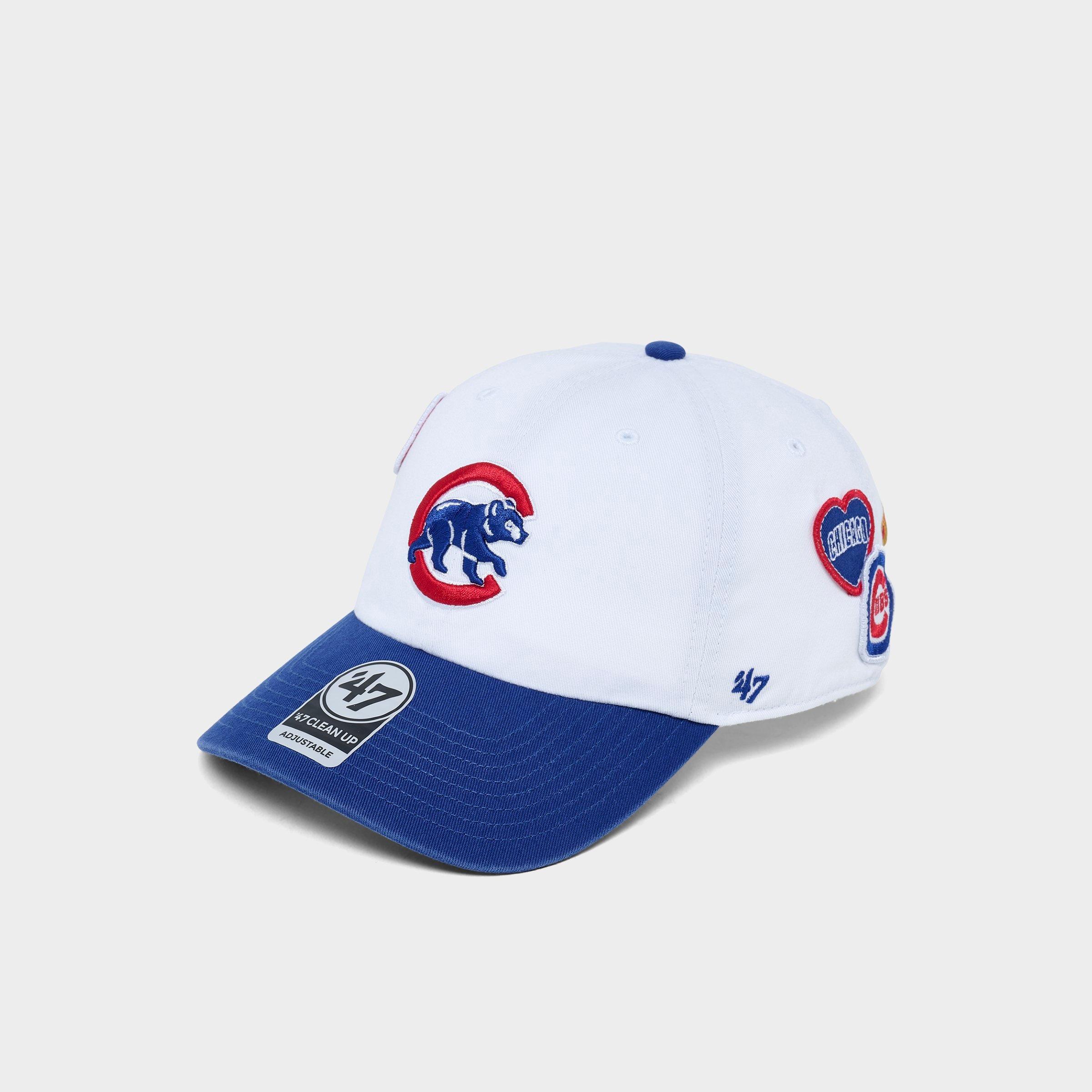 '47 Chicago Cubs MLB Badges Clean Up Strapback Hat