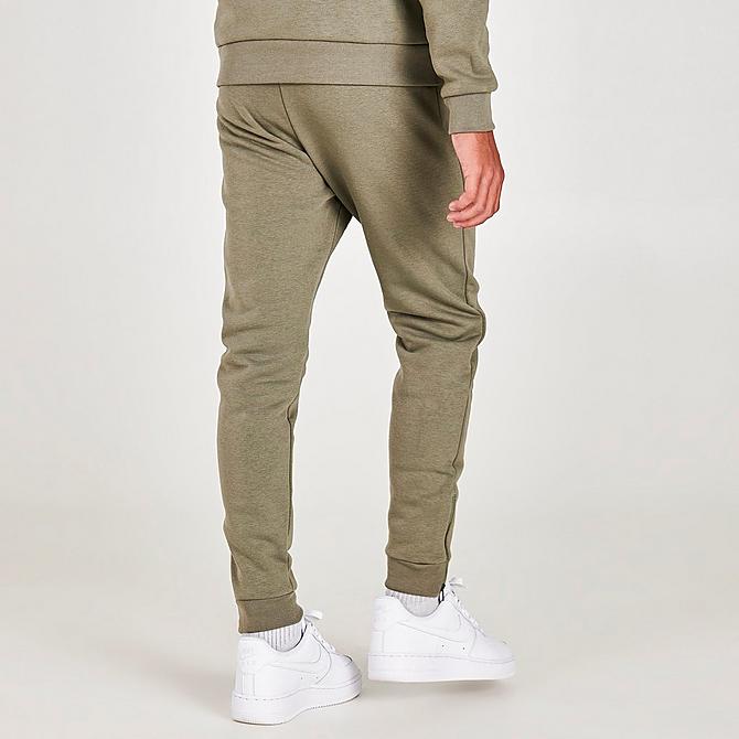 Back Right view of Boys' Rascal Essential Jogger Pants in Olive Click to zoom