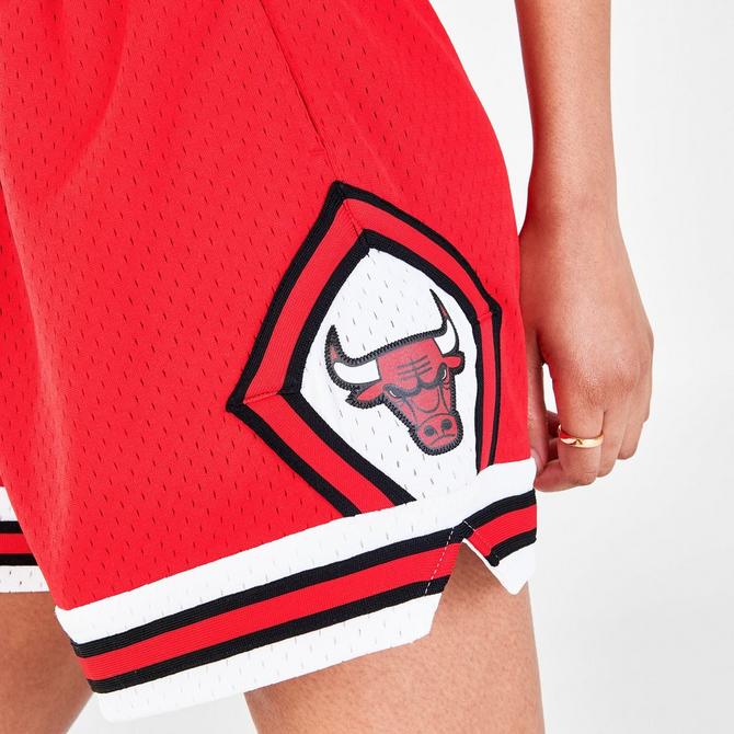 Chicago Bulls 97-98 HWC Swingman Shorts - Red - Throwback