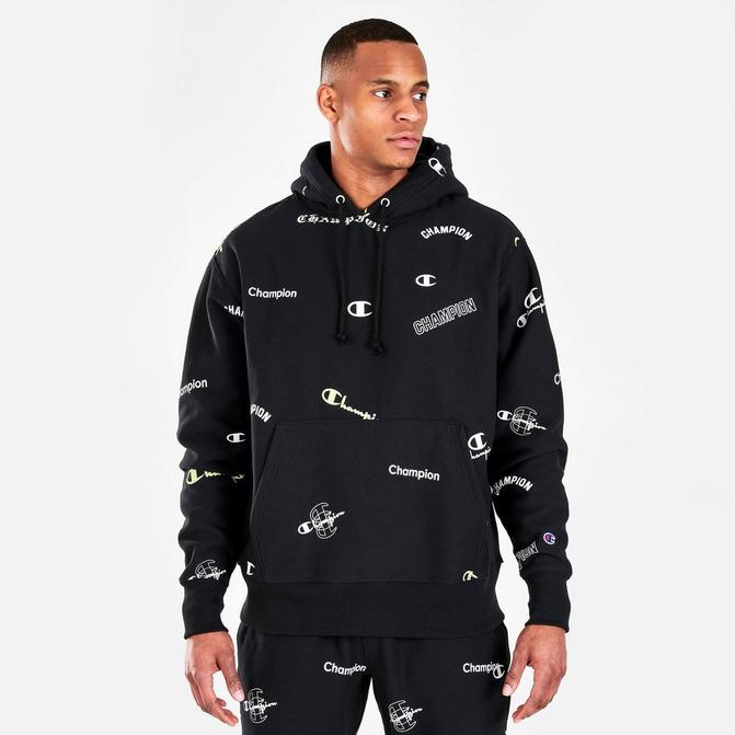 Champion Reverse Weave All-Over Print Hoodie .00 Free Shipping