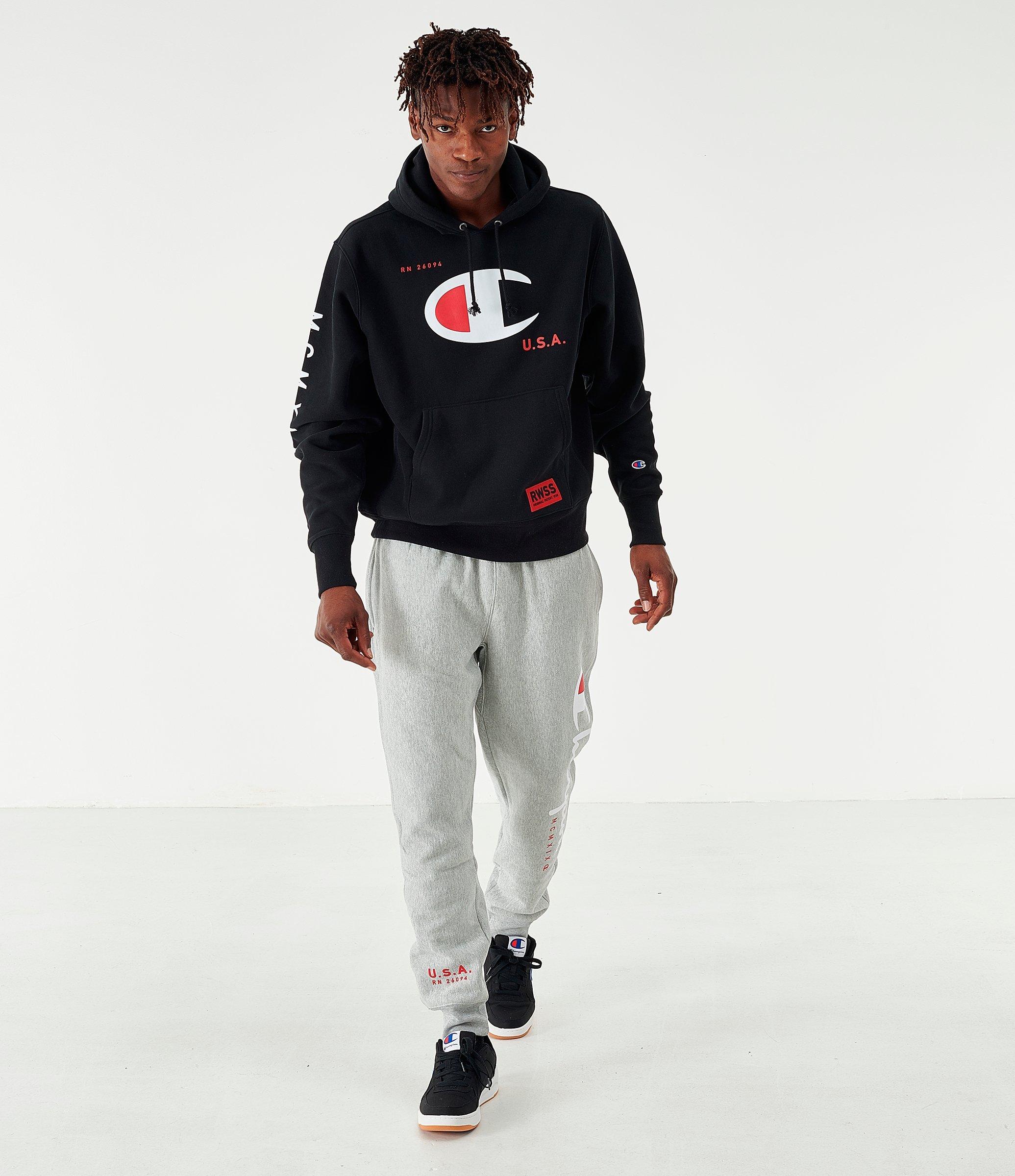 men champion jogging suits