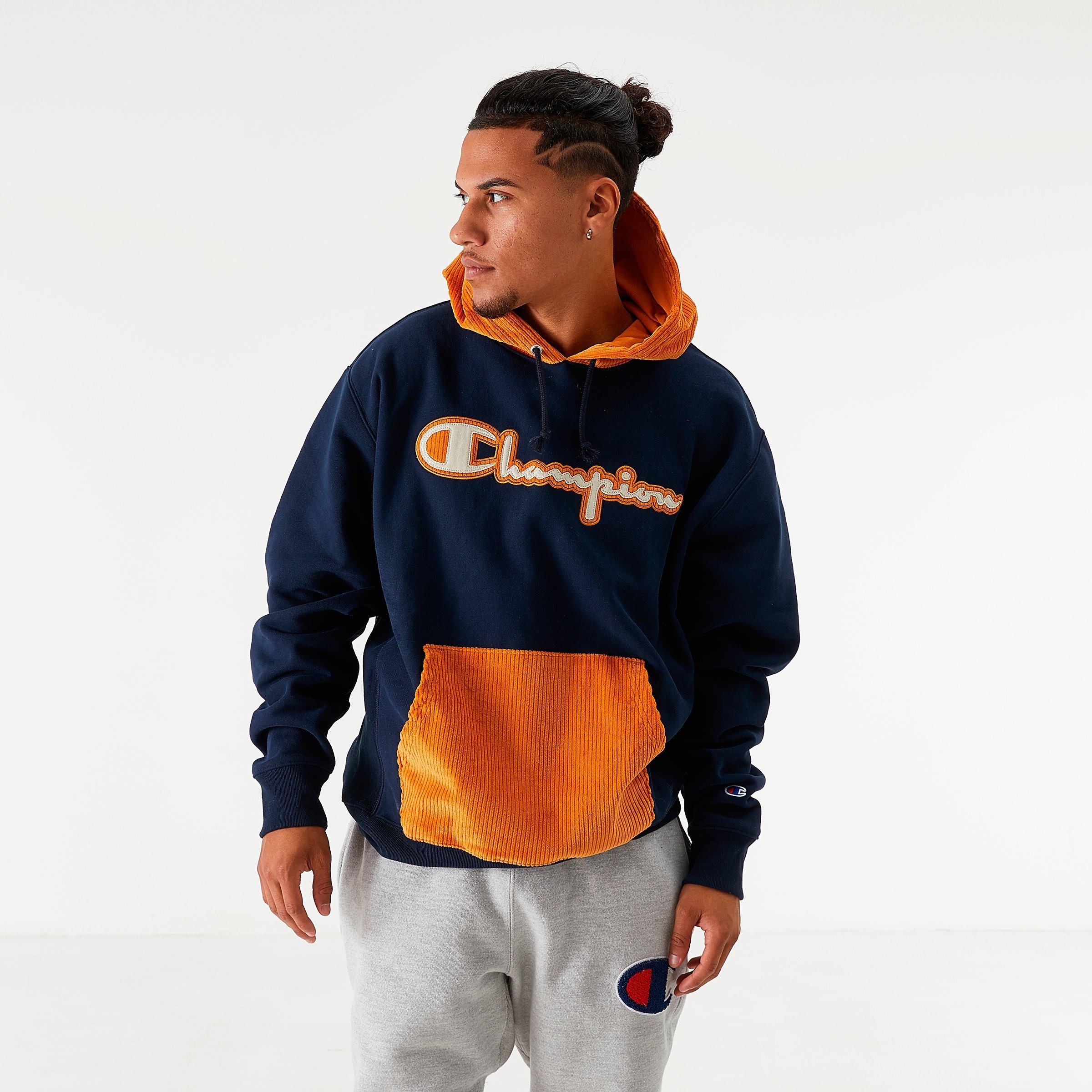 men's champion gold hoodie