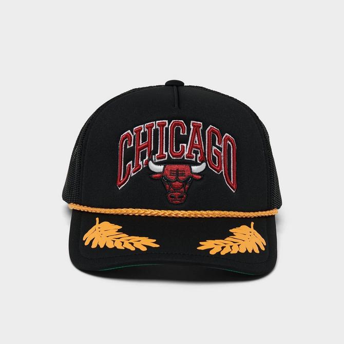 Mitchell & Ness Pink Under Finals Snapback HWC Chicago Bulls