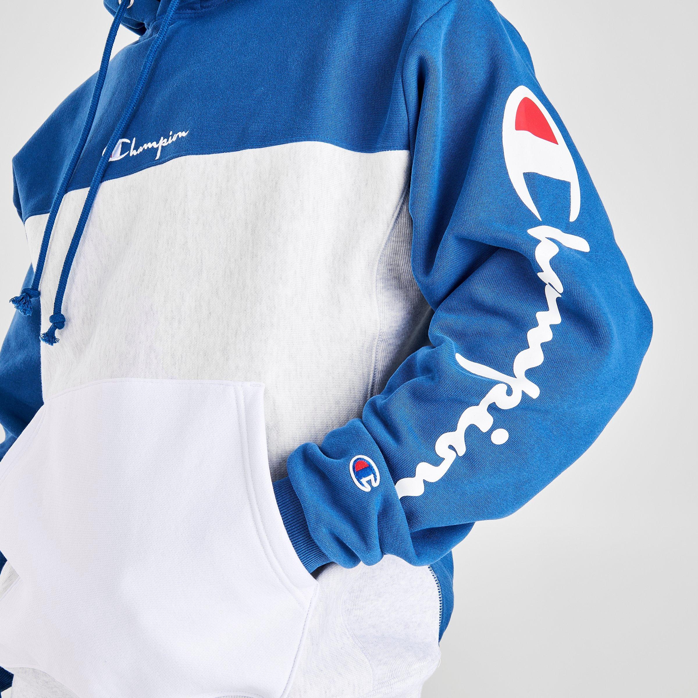 champion colorblock hoodie