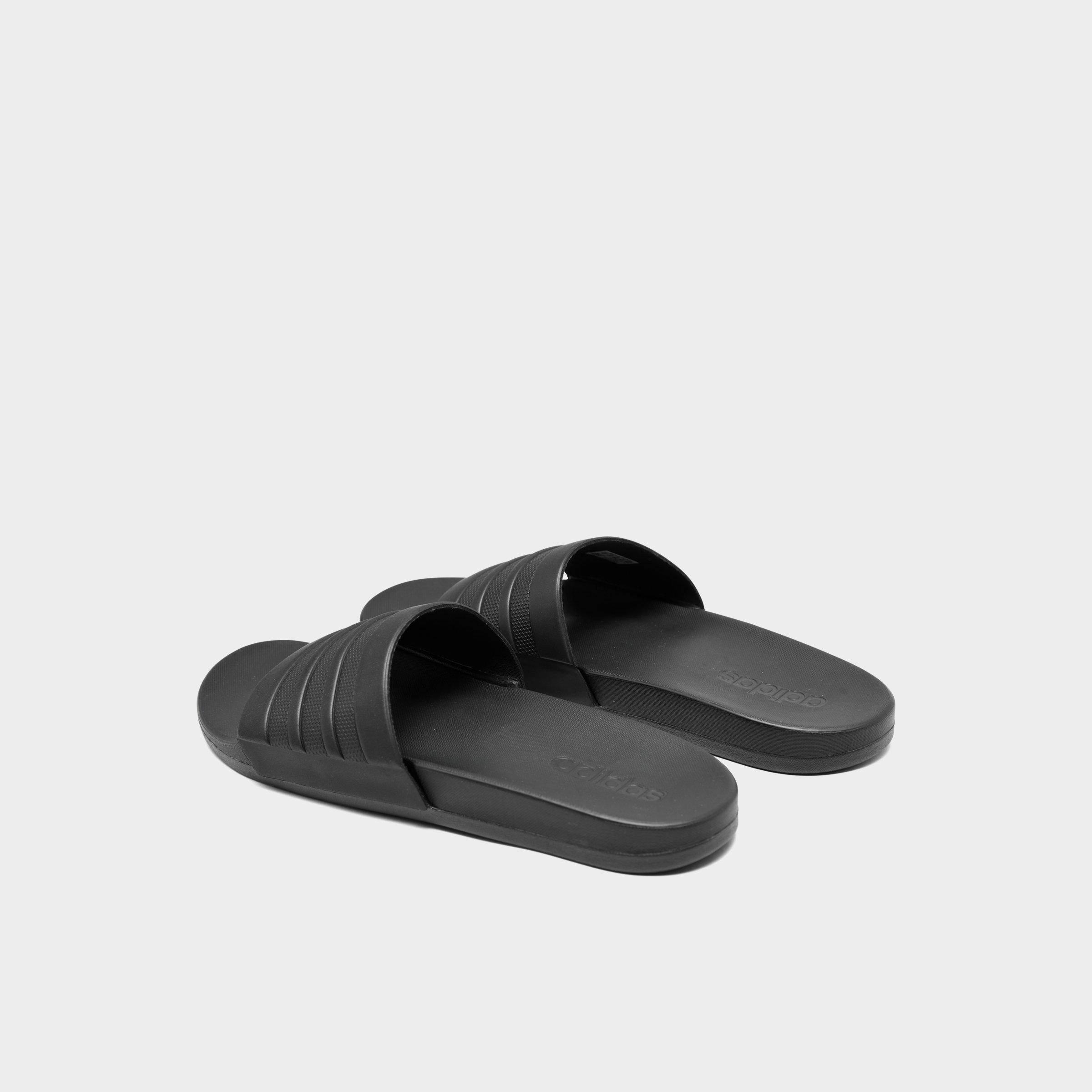 adidas adilette cloudfoam plus men's slide sandals