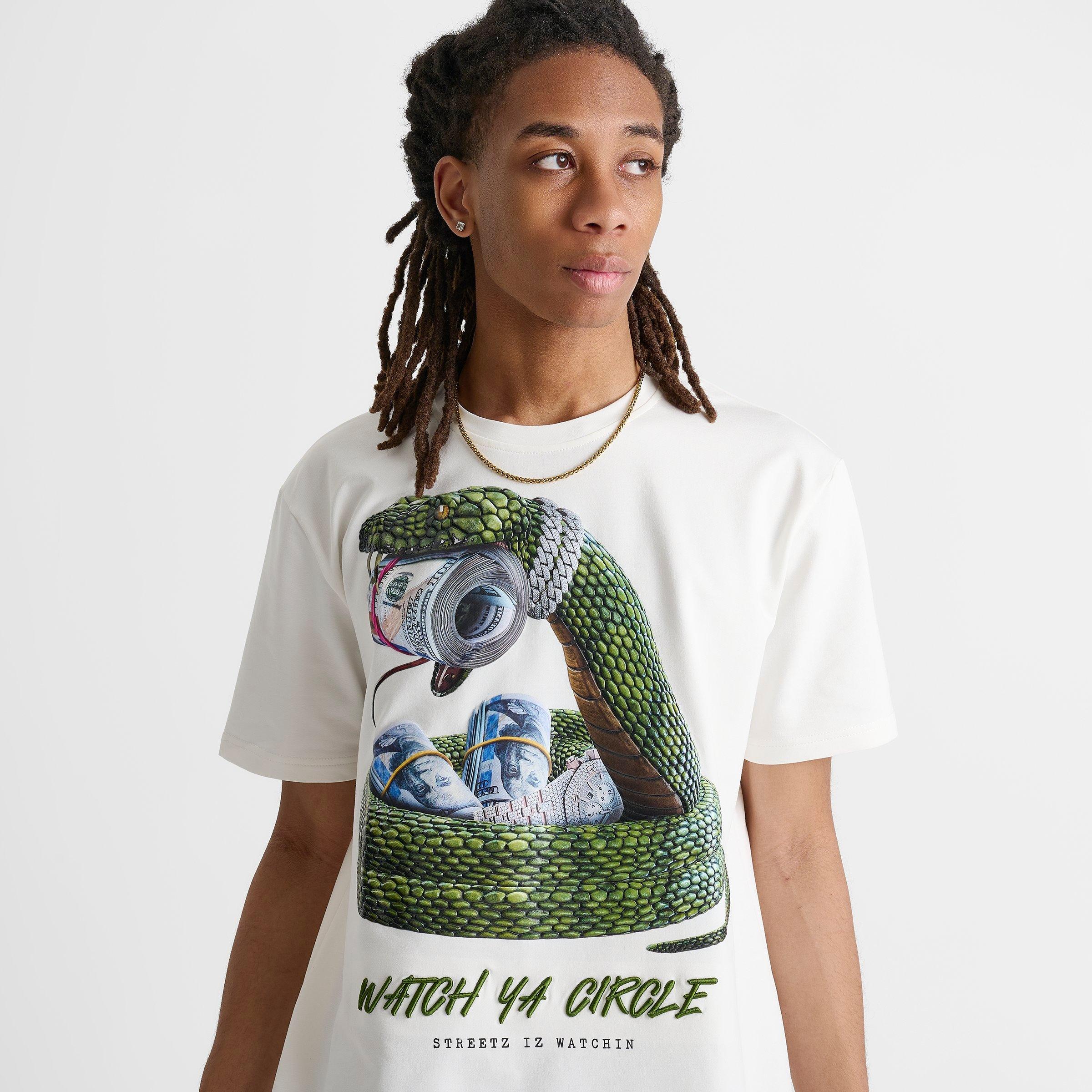 Men's Streetz Iz Watchin Watch Ya Circle T-Shirt