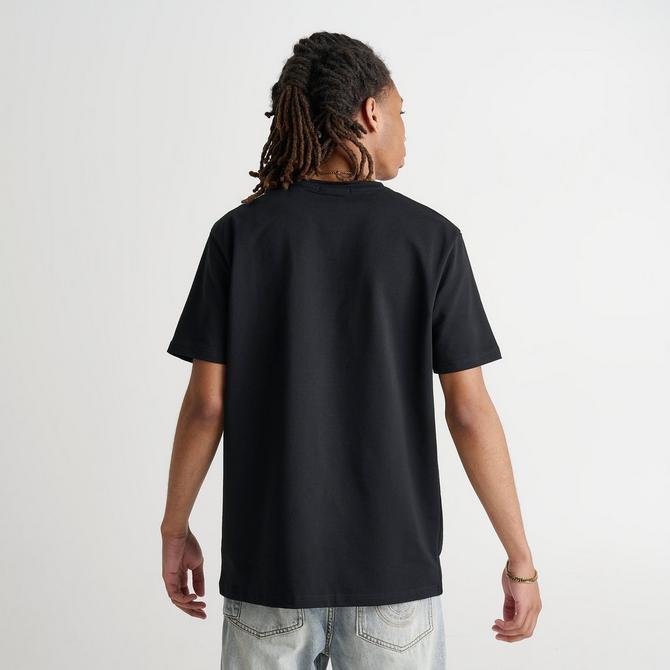 [angle] view of Men's Streetz Iz Watchin Time To Eat T-Shirt in Black Click to zoom