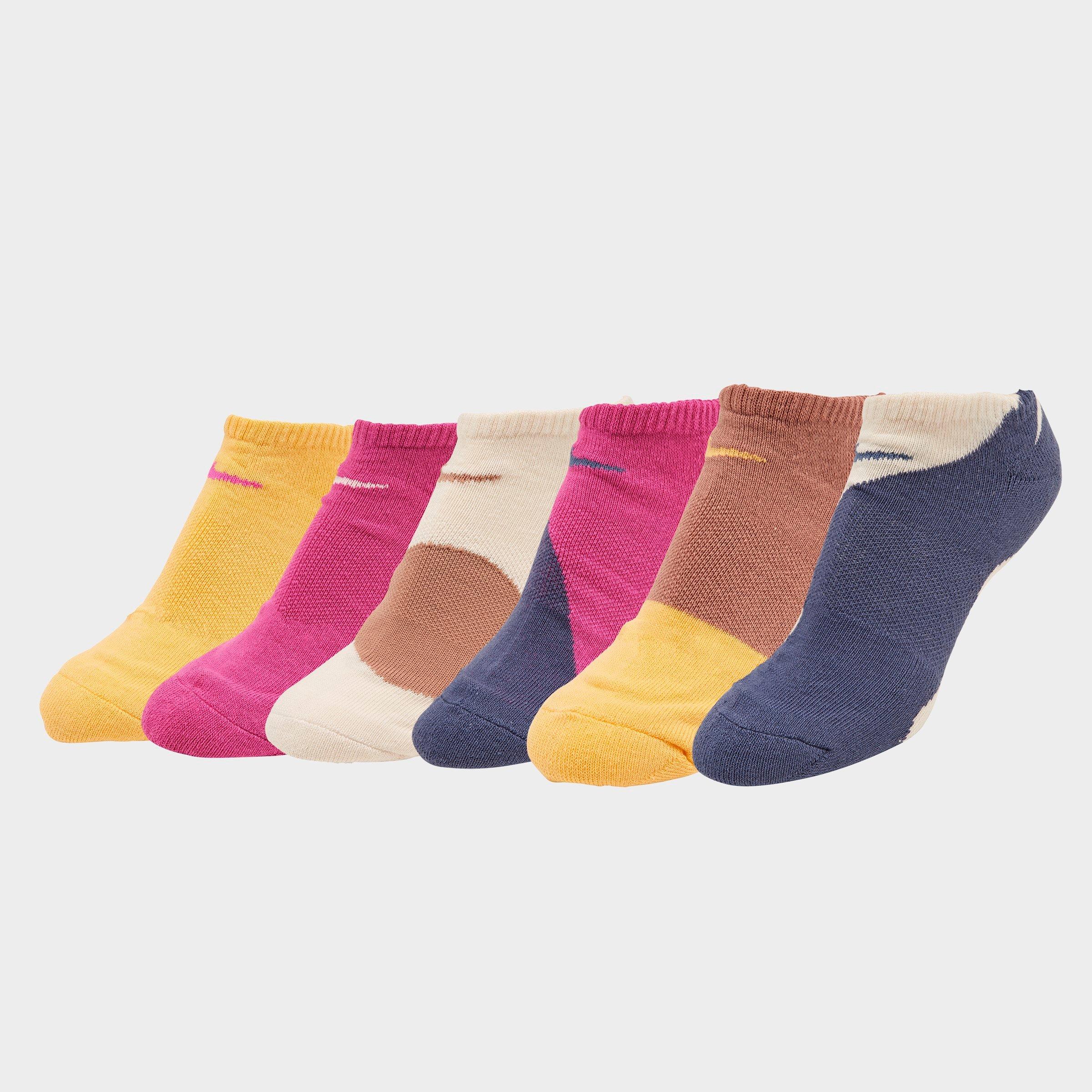 nike dri fit no show socks 6 pack