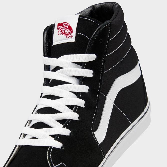 Girls black outlet high top vans