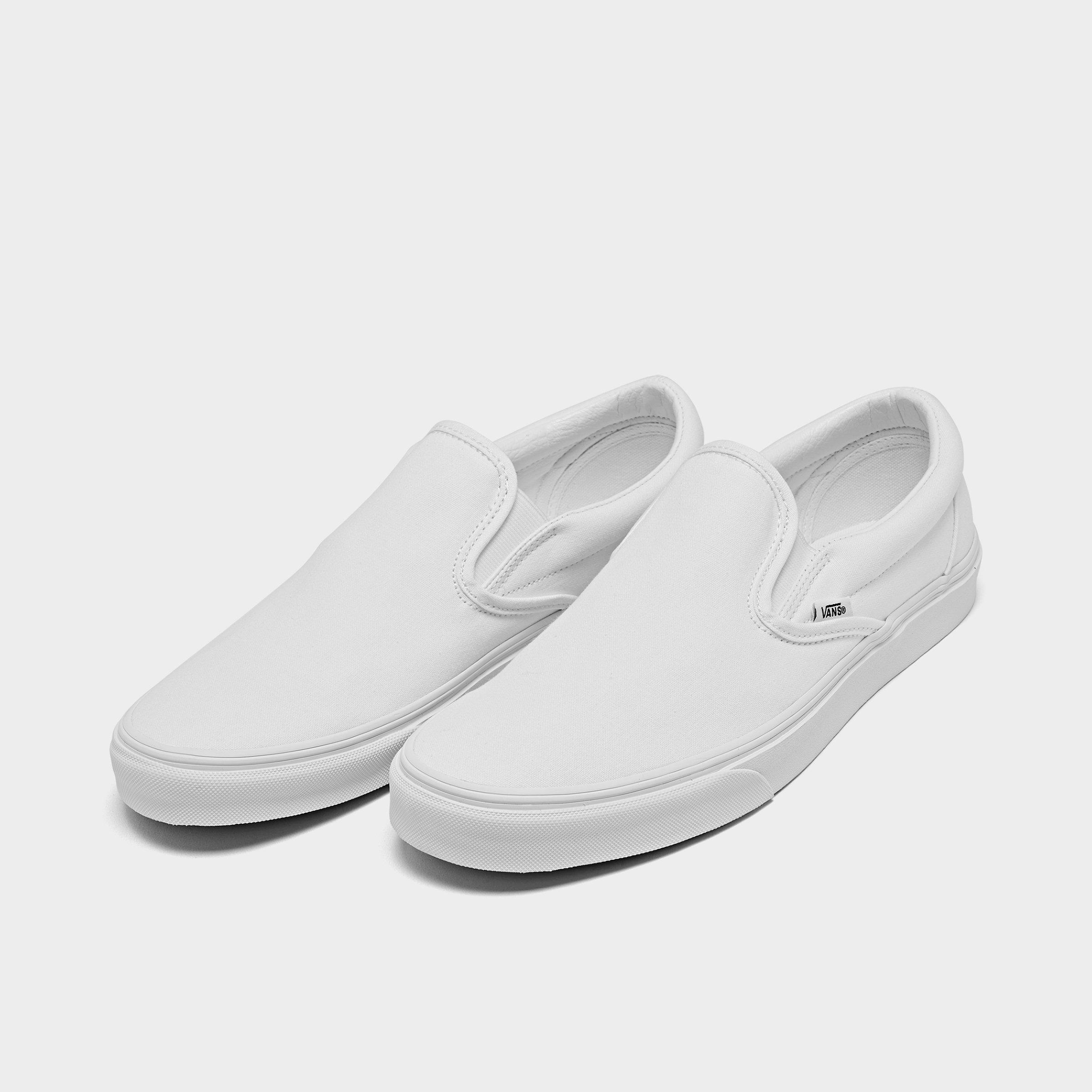 white slip ons cheap