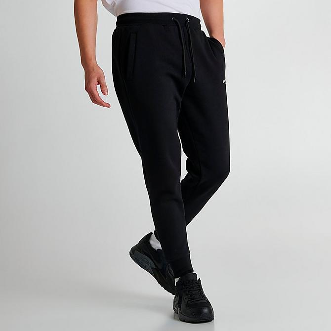 Back Left view of Men's Sonneti London Jogger Pants in Black Click to zoom