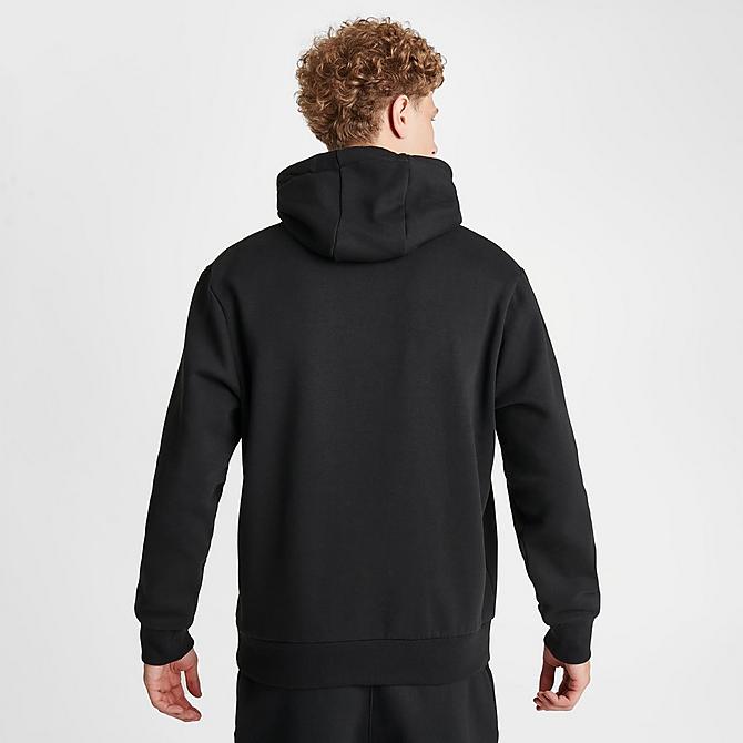 Back Right view of Men's Sonneti London Hoodie in Black Click to zoom