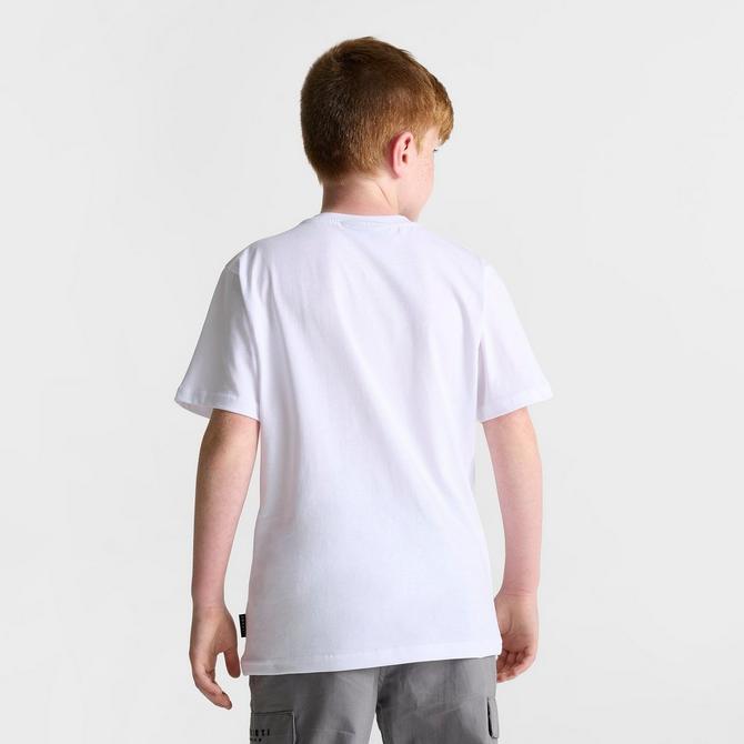 [angle] view of Boys' Sonneti Acer T-Shirt in White Click to zoom