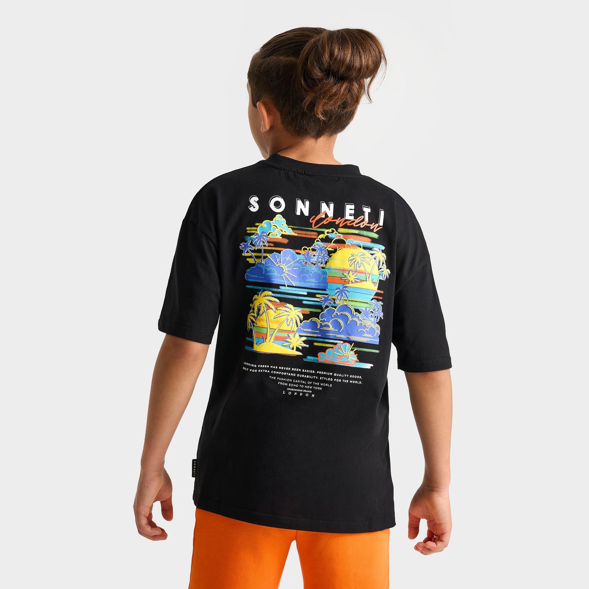 Big Kids' Sonneti Cloud Outline T-Shirt | Finish Line