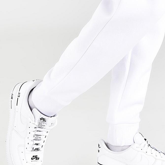 On Model 6 view of Men's Sonneti London Jogger Pants in White Marl Click to zoom