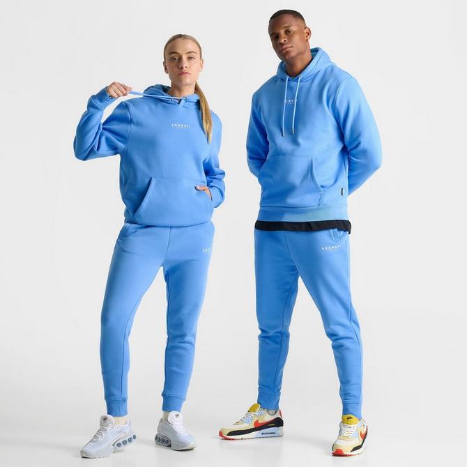 Unisex Stretch It Hoodie Oversize - Azure Blue