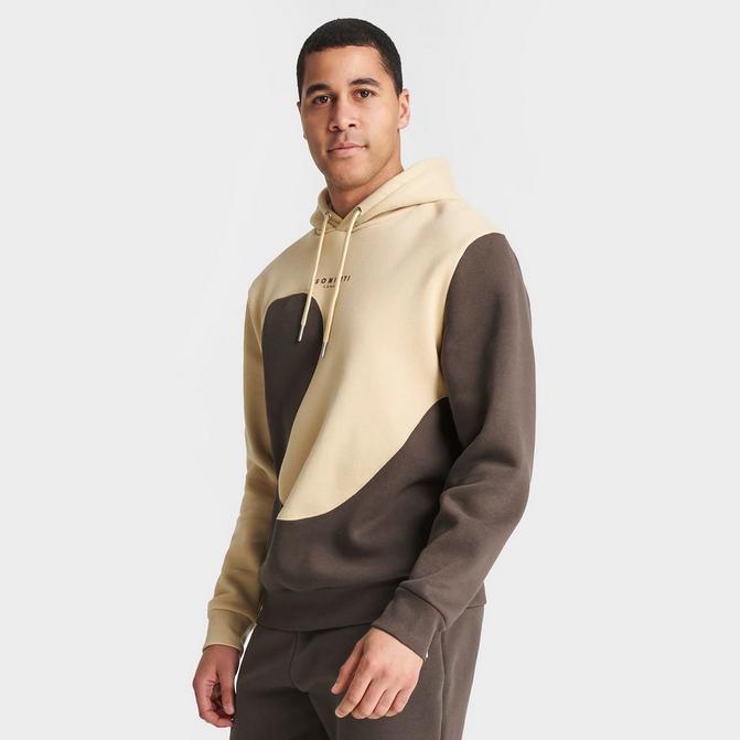 Men's Hooded Sweatshirt Fleece Sportwear Athletic Loose Fit Drawstring Cozy  Warm Fashion Sweatshirt Graphic Beige at  Men's Clothing store