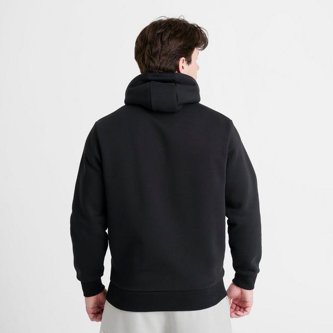 [angle] view of Men's Sonneti Logan Pullover Hoodie in Black/Beach Glass Click to zoom