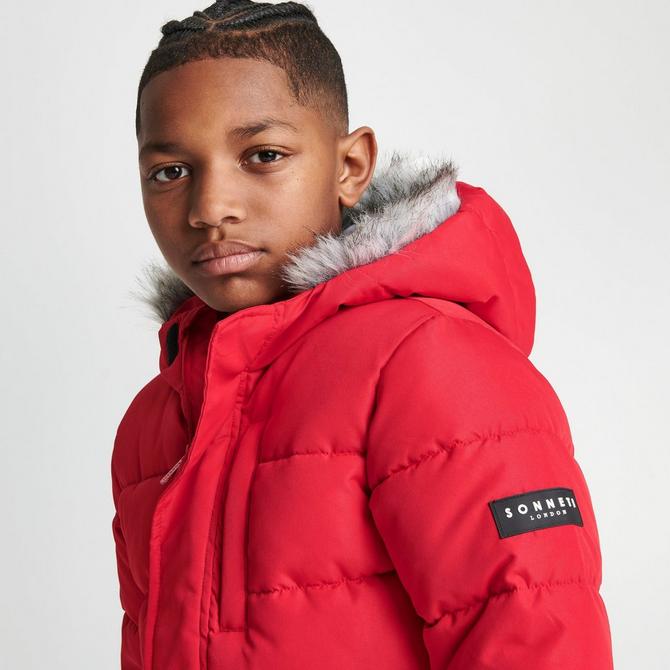 Kids' Sonneti Labeth Hooded Parka Jacket| Finish Line