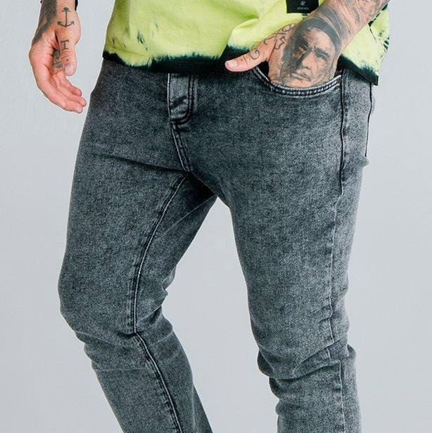 grey loose fit jeans