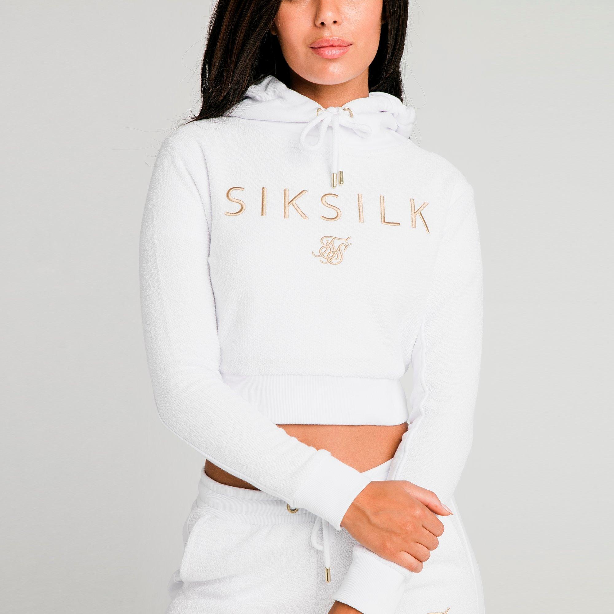 womens sik silk hoodie