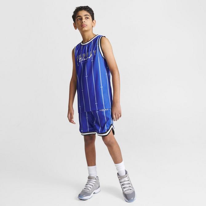 Boys' Supply & Demand Pinstripe Basketball Jersey