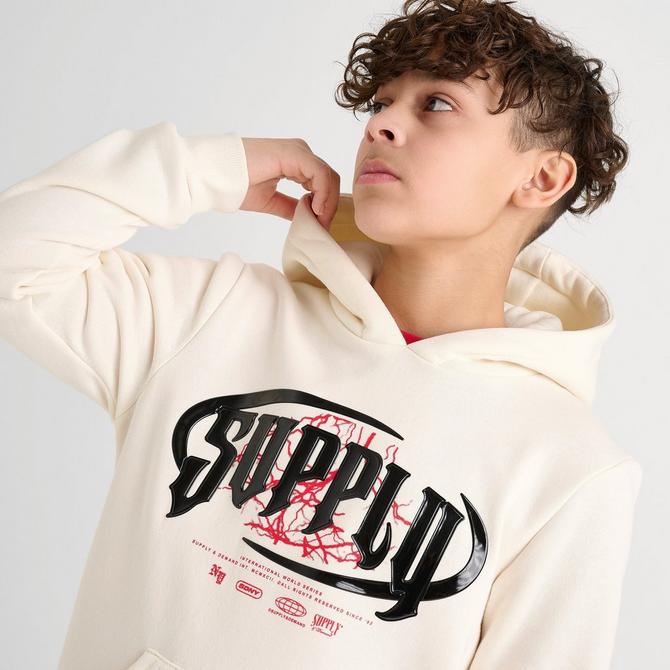 CR Selly THUMBS CUT HOODIE White L トップス