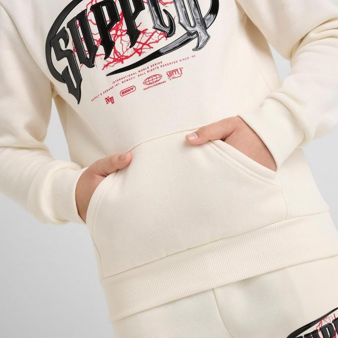 Kids' Supply & Demand Chrome Pullover Hoodie| Finish Line