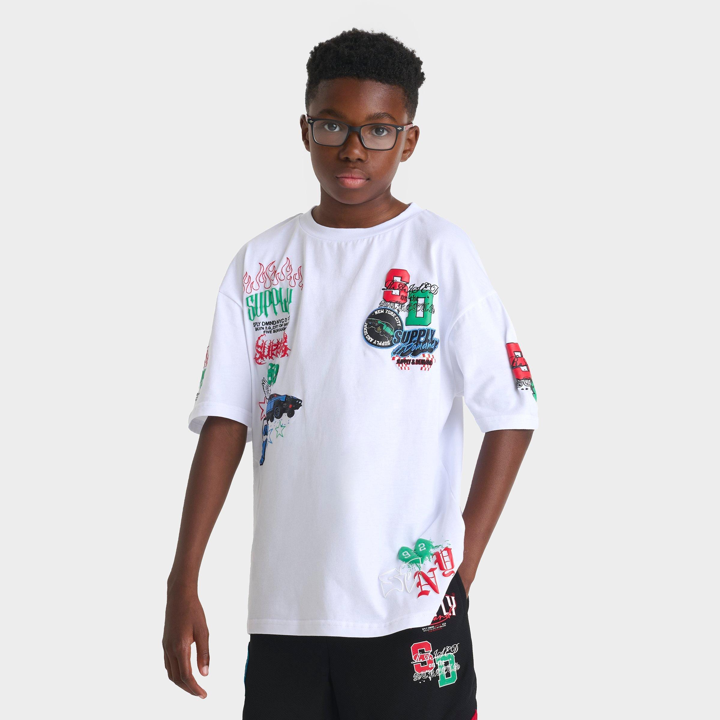 Big Kids' Supply & Demand Hela Patch T-Shirt | Finish Line