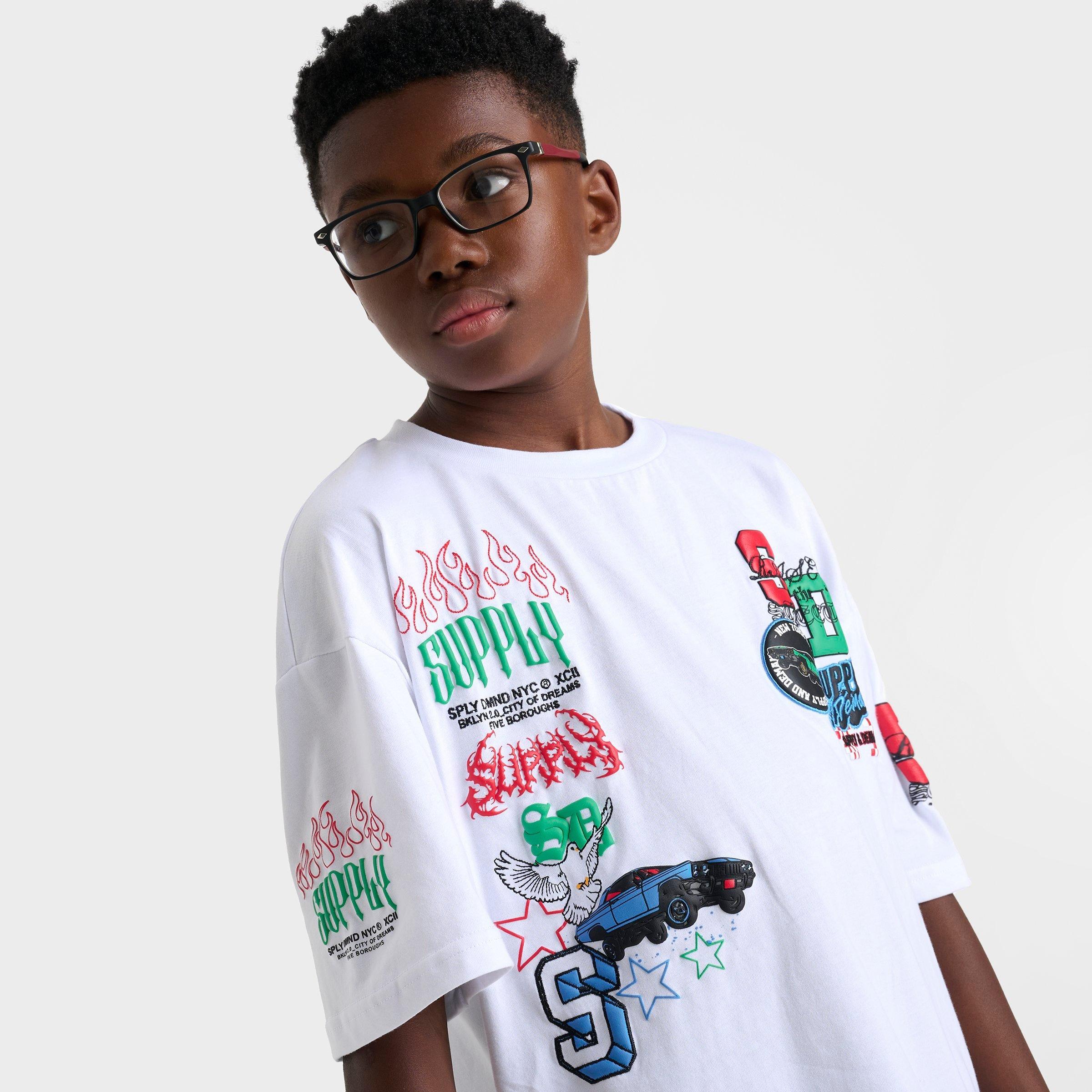 Big Kids' Supply & Demand Hela Patch T-Shirt | Finish Line