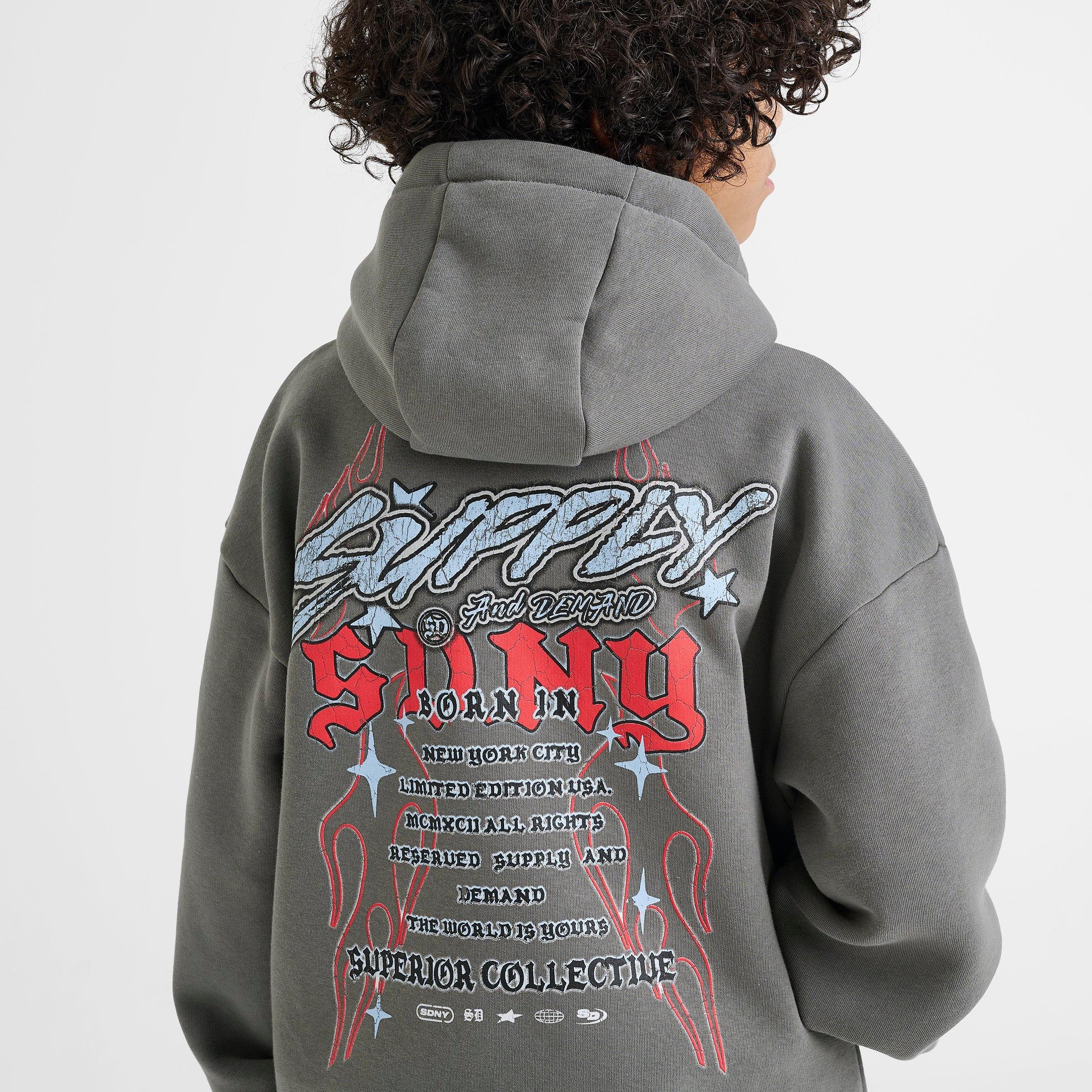 Big Kids' Supply & Demand Blast Pullover Hoodie | Finish Line