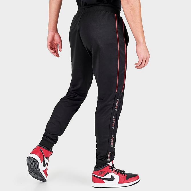 Back Right view of Men's Supply & Demand Stadium Track Jogger Pants in Black Click to zoom