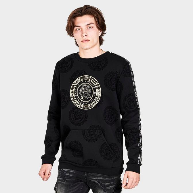Men's Supply & Demand Frame AllOver Print Crewneck Sweatshirt Finish Line